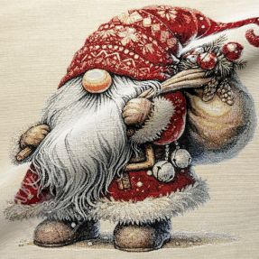 Țesătură decorativă GOBELIN PREMIUM Happy Gnome PANEL