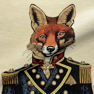 Țesătură decorativă GOBELIN PREMIUM Fox Admiral Statue PANEL