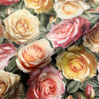 Țesătură decorativă VELVET Romantic Rose Charm
