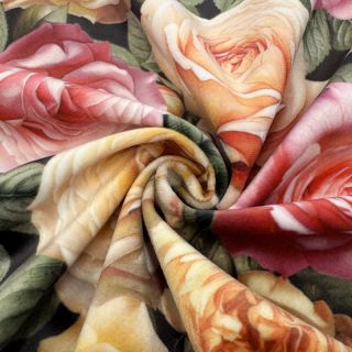 Țesătură decorativă VELVET Romantic Rose Charm