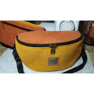 Catifea raiată 6W COTTON TOUCH ochre