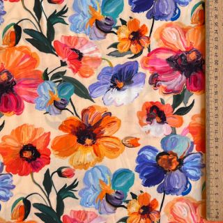 Viscoză RADIANCE Flower Nina digital print