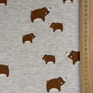 Tricot Bears light sand melange