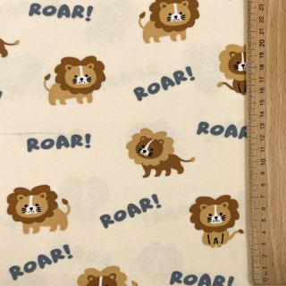 Tricot Lions ecru
