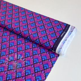 Viscoză RADIANCE Graphic navy digital print