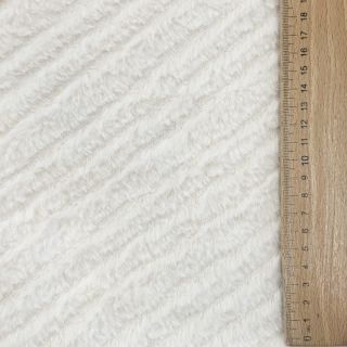 Blăniță artificială Stripes ecru