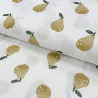 Mușelină Pears design B digital print