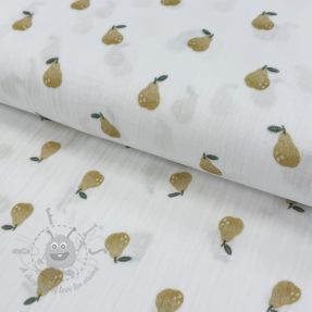 Mușelină Pears design A digital print