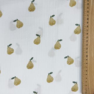 Mușelină Pears design A digital print
