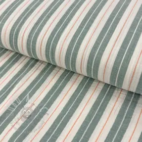 Mușelină YARN DYED Line green