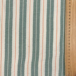 Mușelină YARN DYED Line green