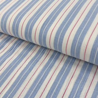 Mușelină YARN DYED Line blue