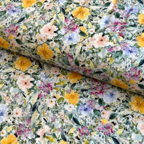 Viscoză cu in CREPE Flowers Simi digital print