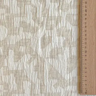 Țesătură din bumbac cu in JACQUARD Abstarct natural