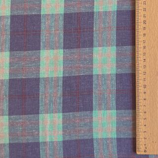 Viscoză cu in YARN DYED Square green