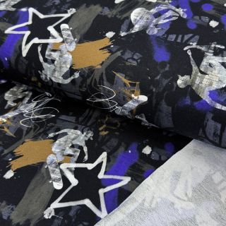 Jerse trening Graffiti black digital print