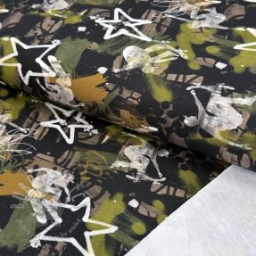 Jerse trening Graffiti army green digital print