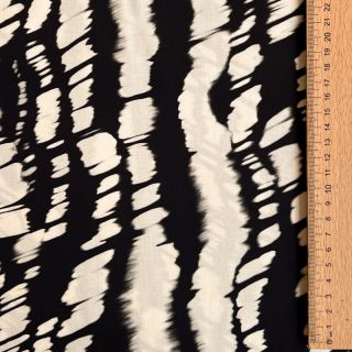 Viscoză RADIANCE Imagine black digital print