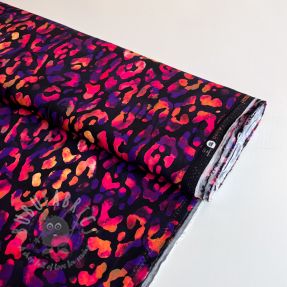 Viscoză RADIANCE Animal skin black digital print