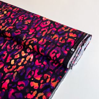 Viscoză RADIANCE Animal skin black digital print