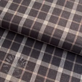Viscoză cu in YARN DYED Block brown