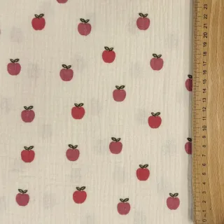 Mușelină Fruits apple natural