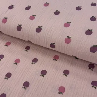 Mușelină Fruits apple soft rose