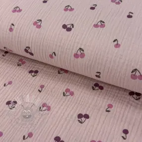 Mușelină Fruits cherry soft rose