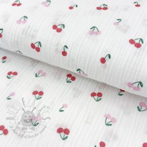 Mușelină Fruits cherry white