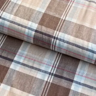 Viscoză cu in YARN DYED Checks taupe