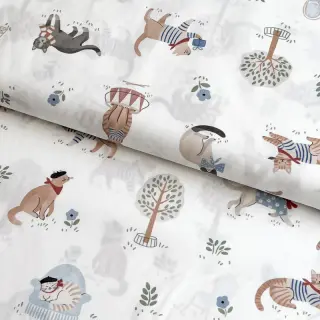 Țesătură din bumbac Vive la France design A digital print