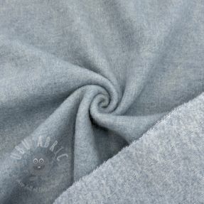 Stofă palton PRATO wool light blue melange