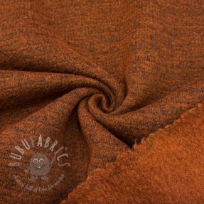Stofă palton PRATO wool brick melange