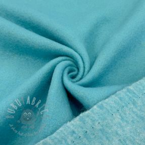 Stofă palton PRATO wool aqua