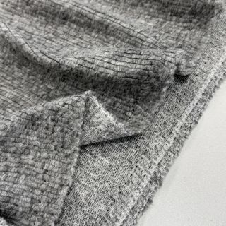 Stofă palton PRATO wool light grey melange