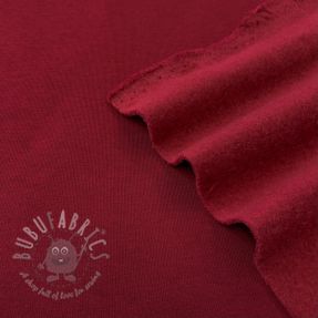 Jerse trening pieptănat JOGGING dark red