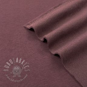 Jerse trening pieptănat JOGGING aubergine
