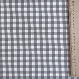 Țesătură din bumbac Check grey