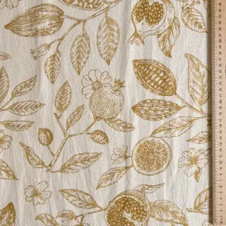 Țesătură decorativă RUSTIC VINTAGE PRINT Granata peanut