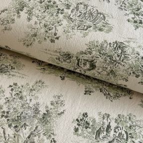 Țesătură decorativă RUSTIC VINTAGE PRINT Gabrielle kaki