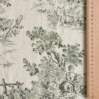 Țesătură decorativă RUSTIC VINTAGE PRINT Gabrielle kaki