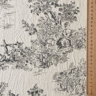 Țesătură decorativă RUSTIC VINTAGE PRINT Gabrielle fusian