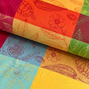 Țesătură decorativă FRENCH TABLE CLOTH JACQUARD Cabosse allover summer