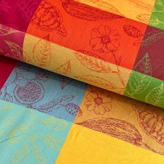 Țesătură decorativă FRENCH TABLE CLOTH JACQUARD Cabosse allover summer