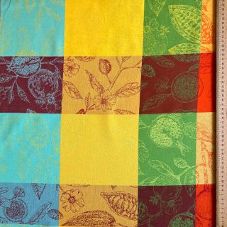 Țesătură decorativă FRENCH TABLE CLOTH JACQUARD Cabosse allover summer