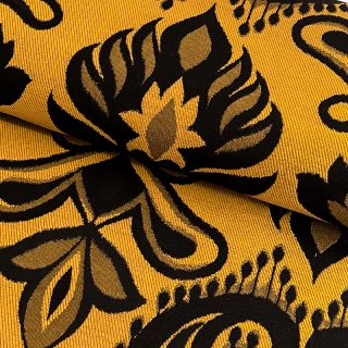 Țesătură decorativă jacquard Baccara gold