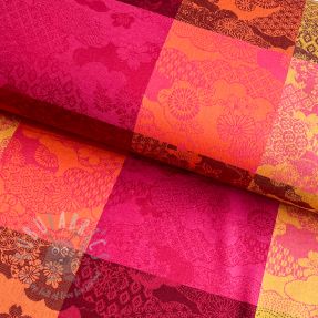 Țesătură decorativă FRENCH TABLE CLOTH JACQUARD Niwa allover harissa