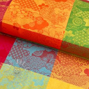 Țesătură decorativă FRENCH TABLE CLOTH JACQUARD Niwa allover summer
