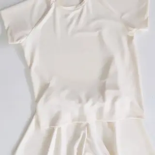 Tricot VISCOSE TENCEL off white