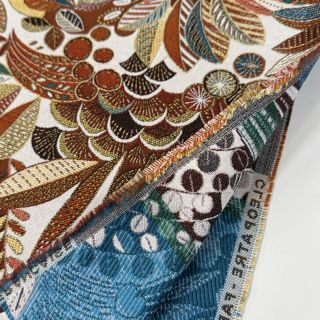 Țesătură decorativă jacquard Cleopatre rouge